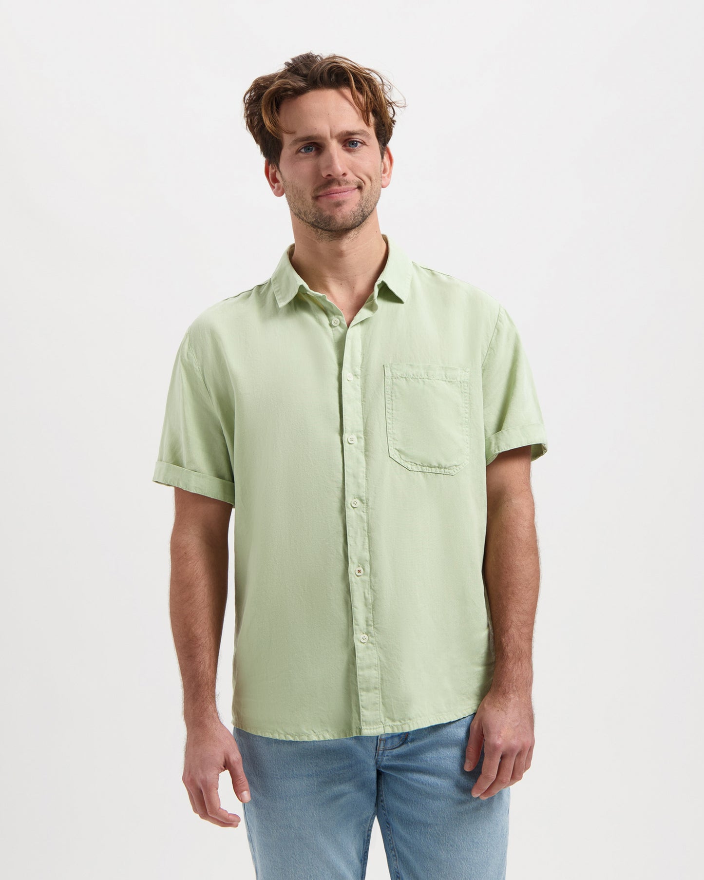 
                  
                    NOLAN Sage Green Shirt
                  
                