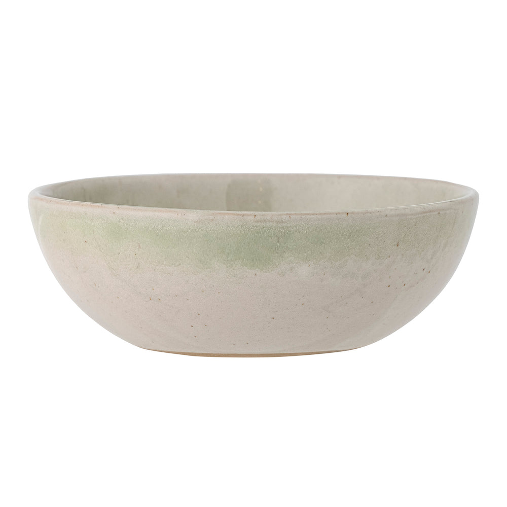 PAULA Green Stoneware Bowl