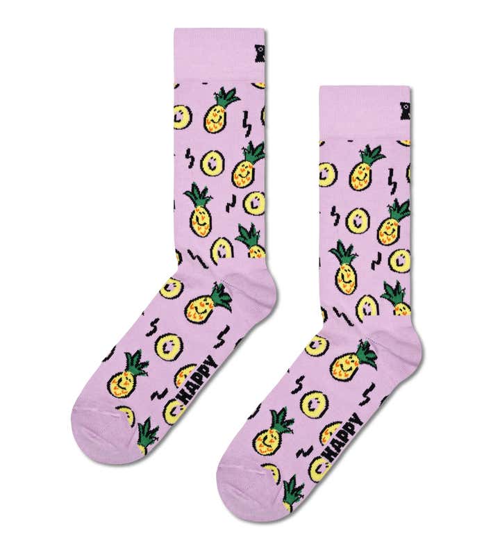 
                  
                    Light Purple Pineapple Socks
                  
                
