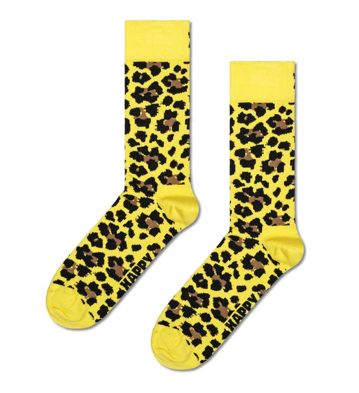 Yellow Leo Socks