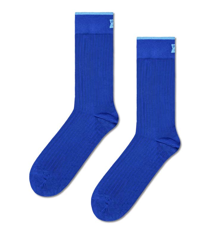 Blue Slinky Socks