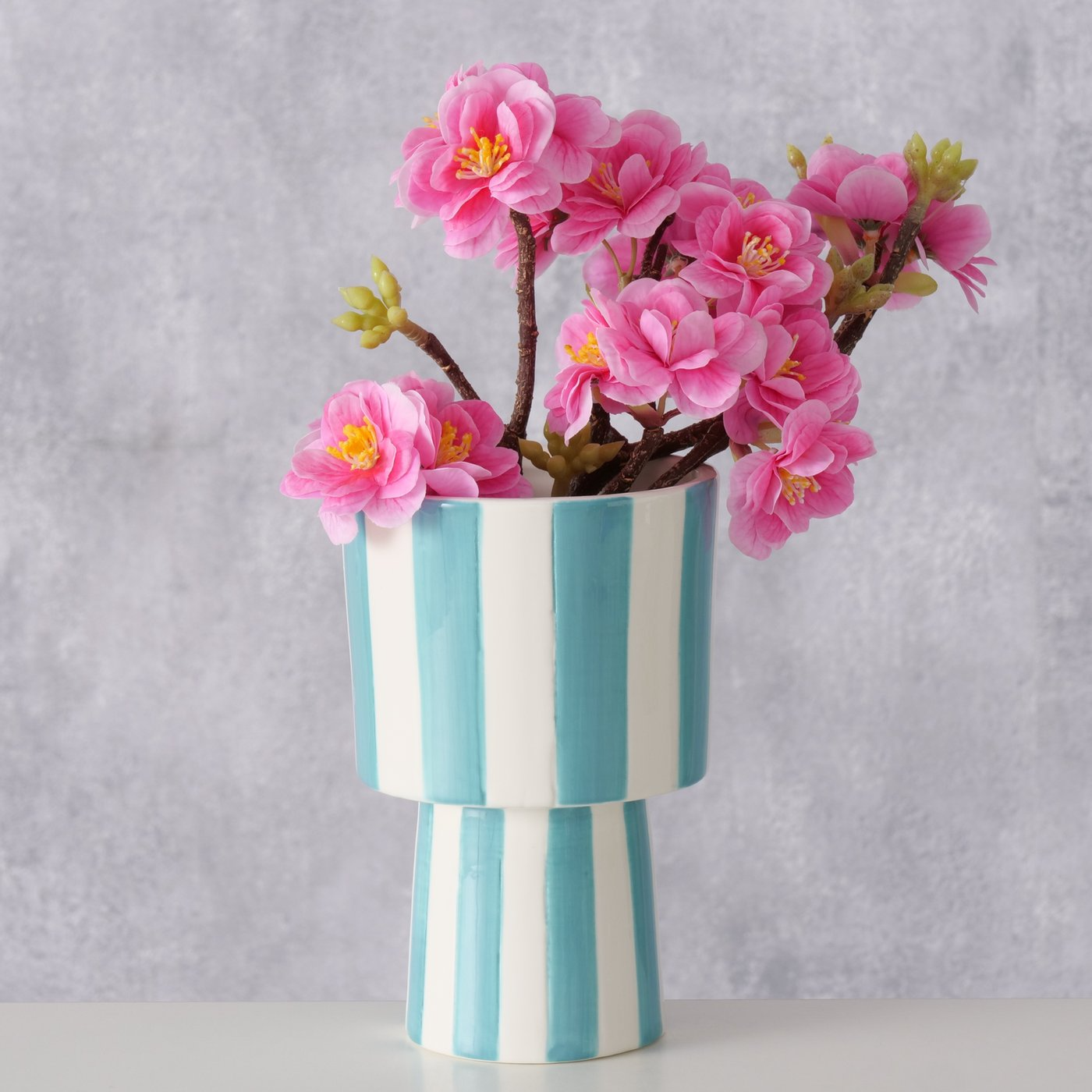 DIAM Gestreifte Porzellanvase – Victoria met Albert