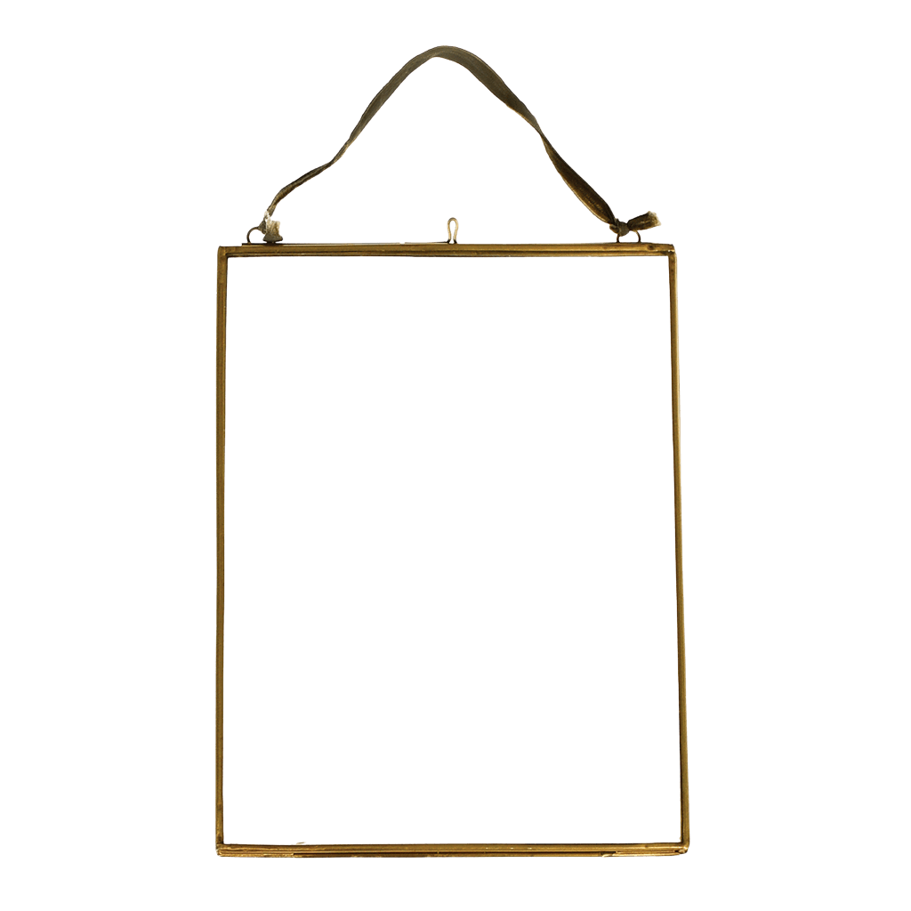 Hanging Brass Frame Victoria met Albert