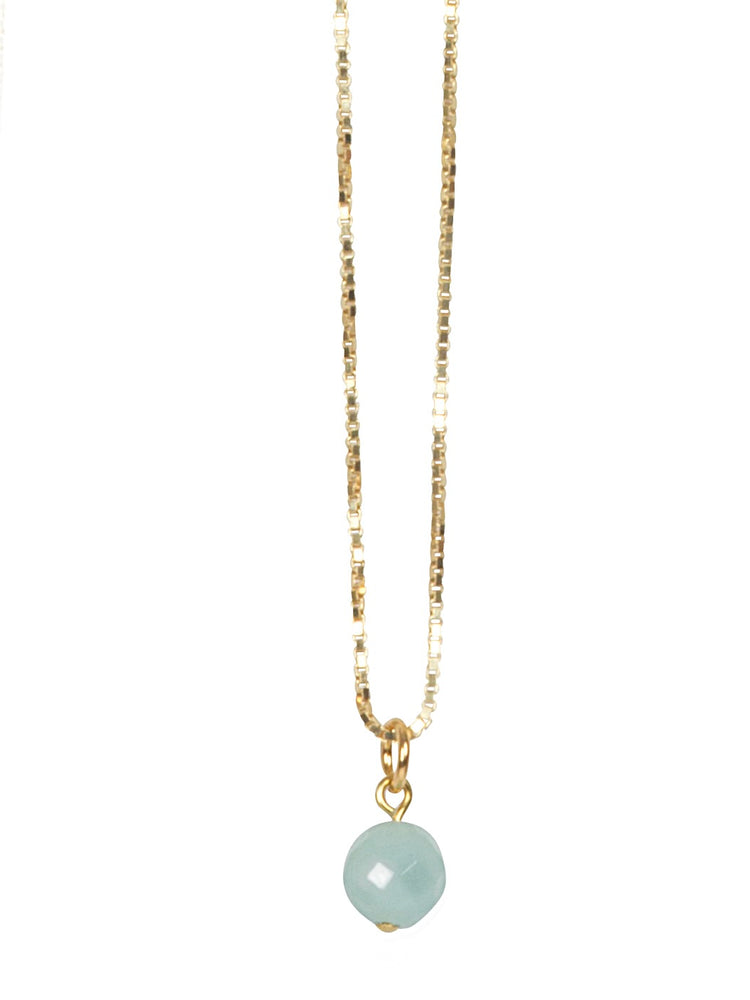 
                  
                    Light Green Shiny Gemstone Pendant Necklace
                  
                