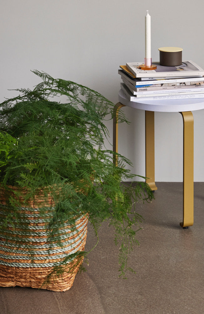 
                  
                    Lavender Khaki Smile Stool
                  
                