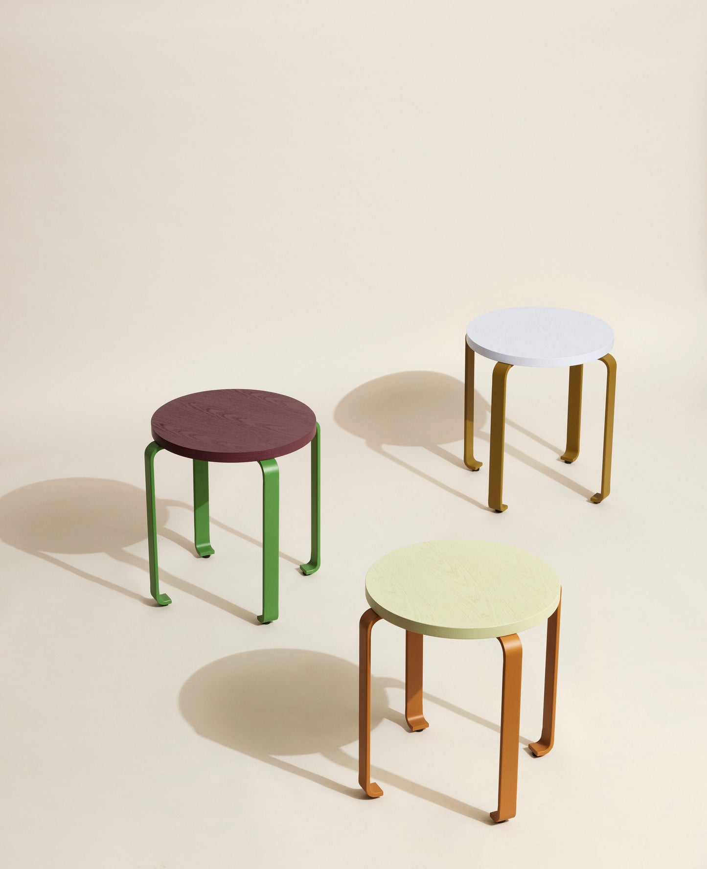 
                  
                    Lavender Khaki Smile Stool
                  
                