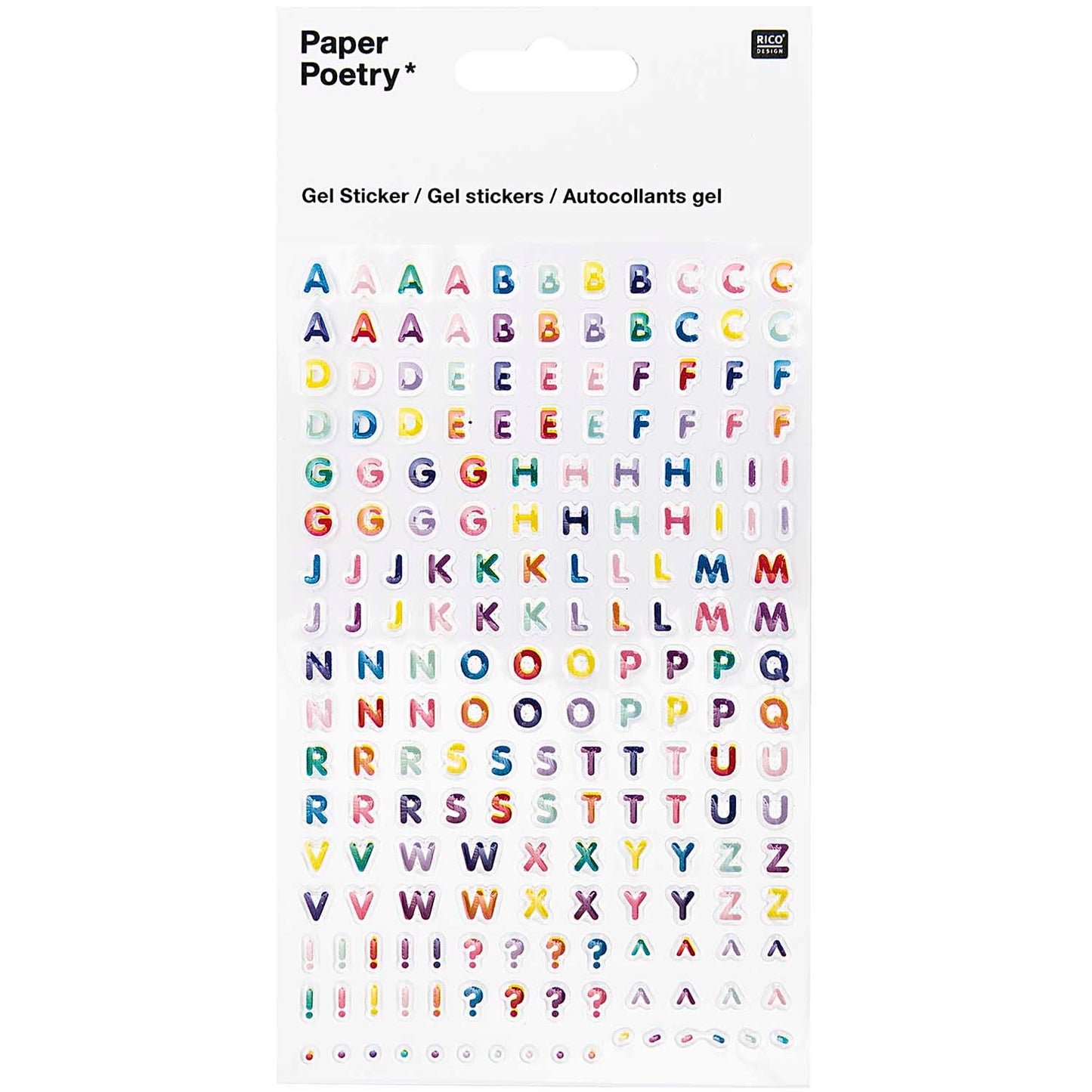 
                  
                    Gel Letters Sticker
                  
                