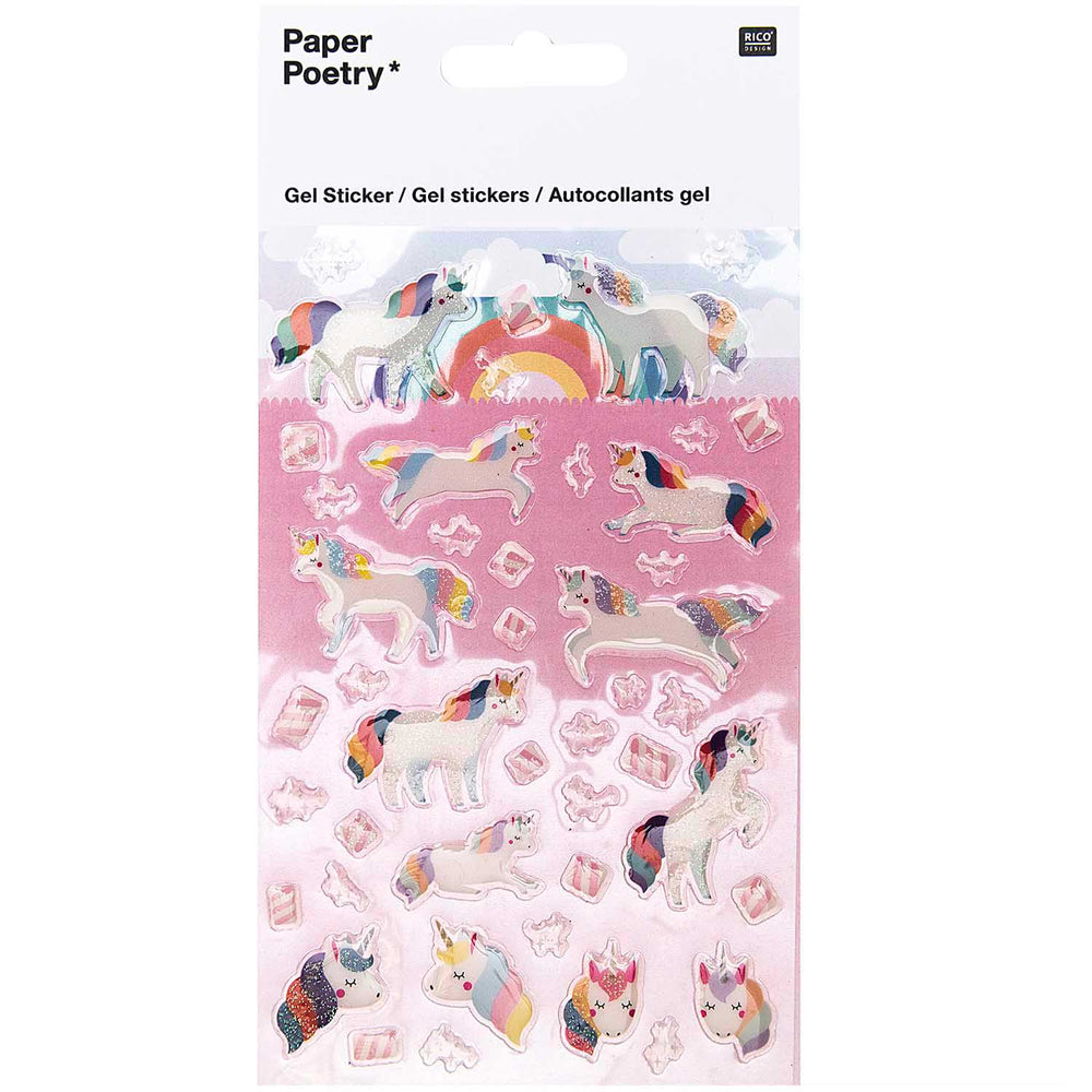 Gel Unicorns Sticker
