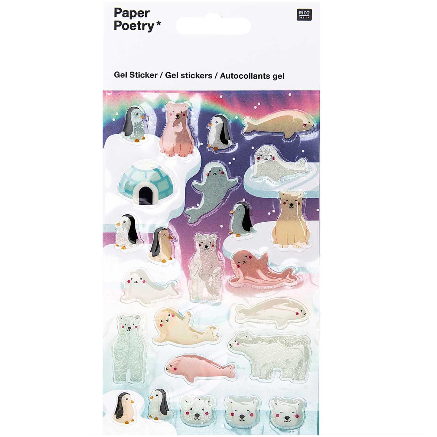 
                  
                    Gel Polar Bears And Seals Sticker
                  
                