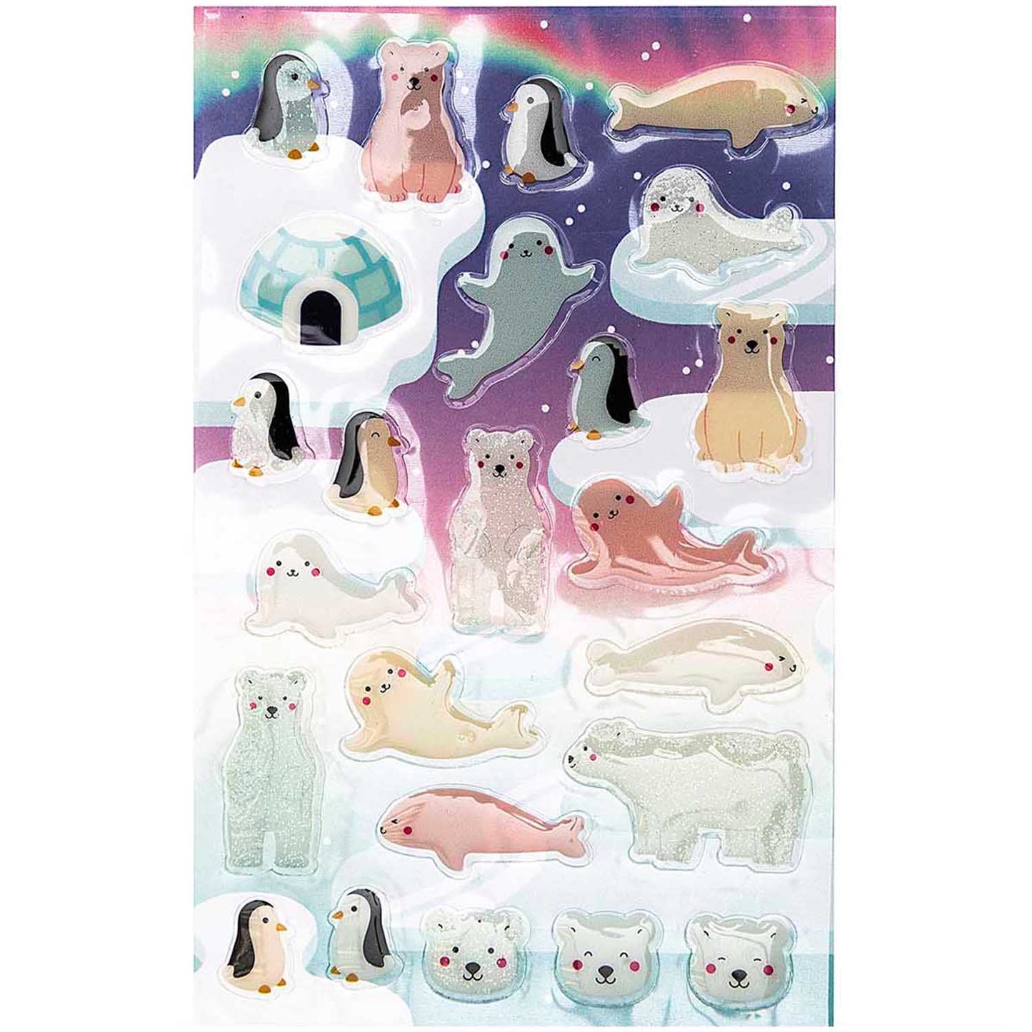 
                  
                    Gel Polar Bears And Seals Sticker
                  
                