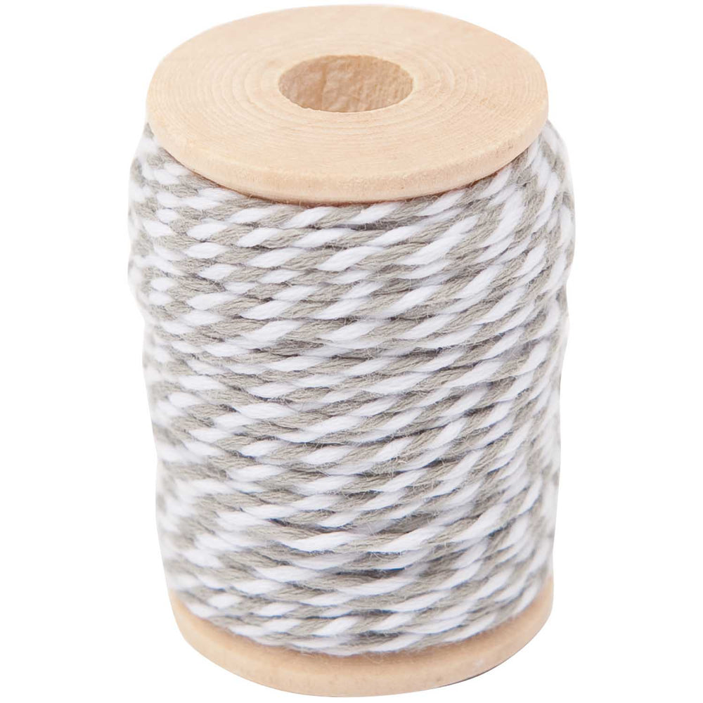 
                  
                    Grey White Cotton Twine
                  
                