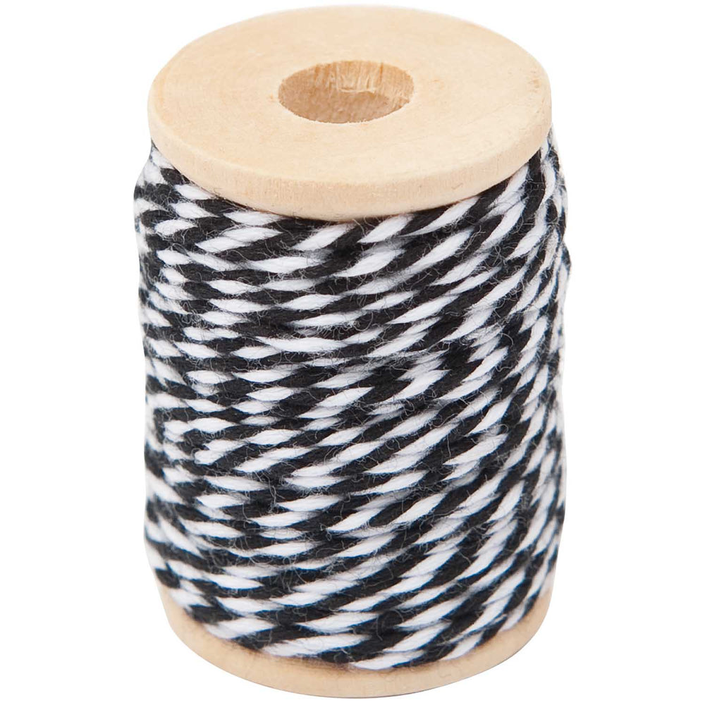 
                  
                    Black White Cotton Twine
                  
                