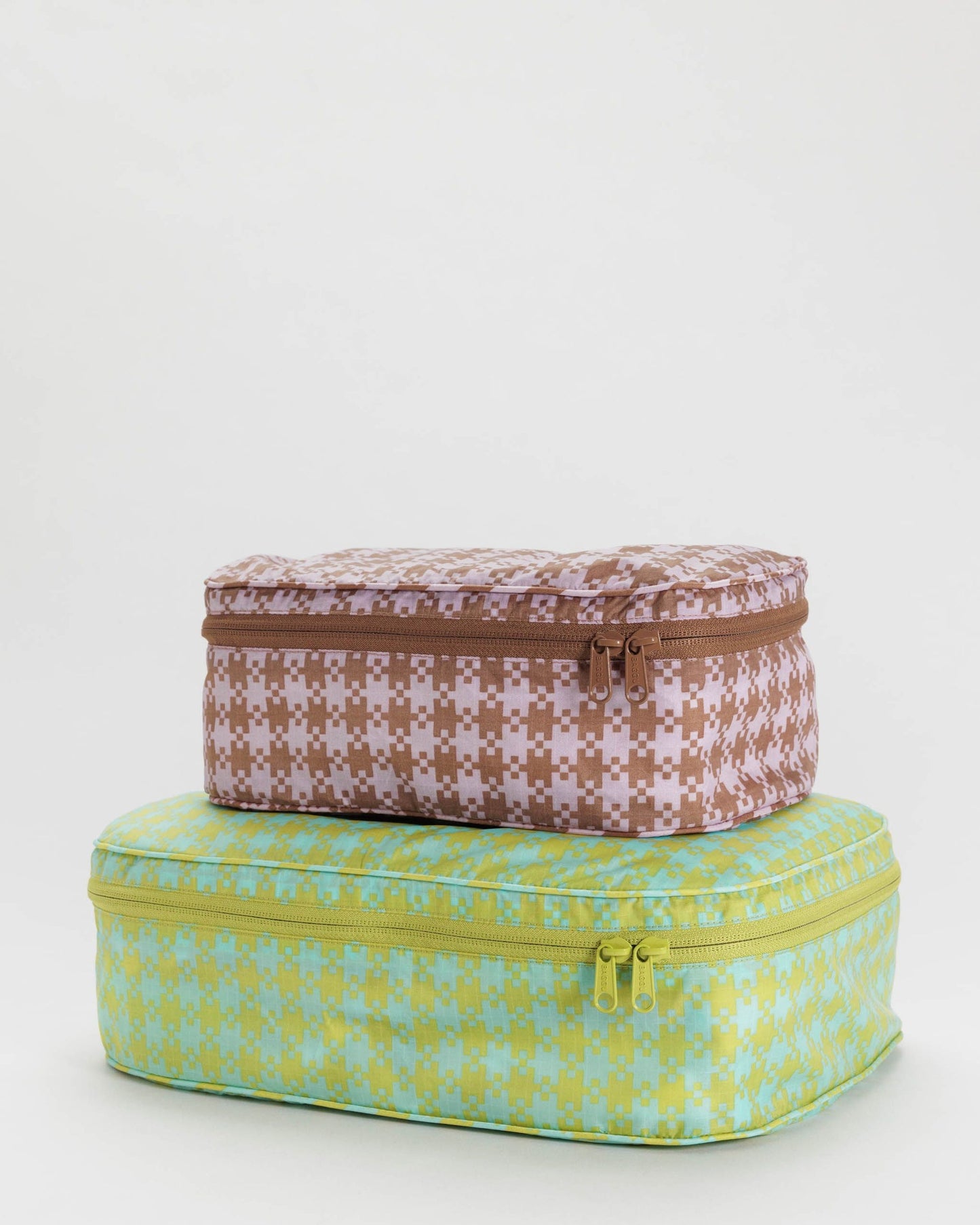 
                  
                    Pixel Gingham Packing Cube Case Set Of 2
                  
                