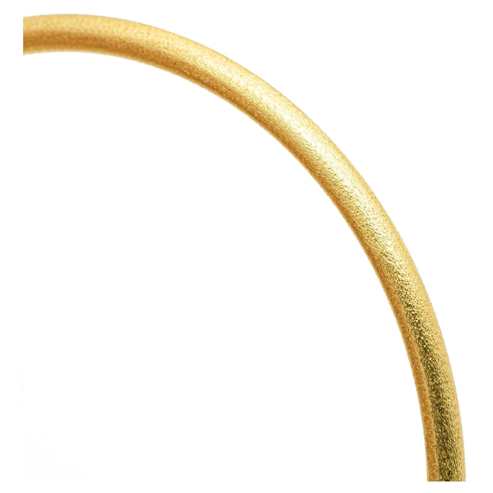 
                  
                    Gold Plated Color Brushed Bangle
                  
                