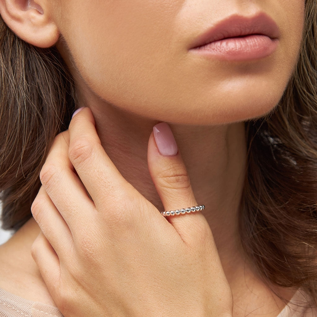 
                  
                    Silver Color Ball Ring
                  
                