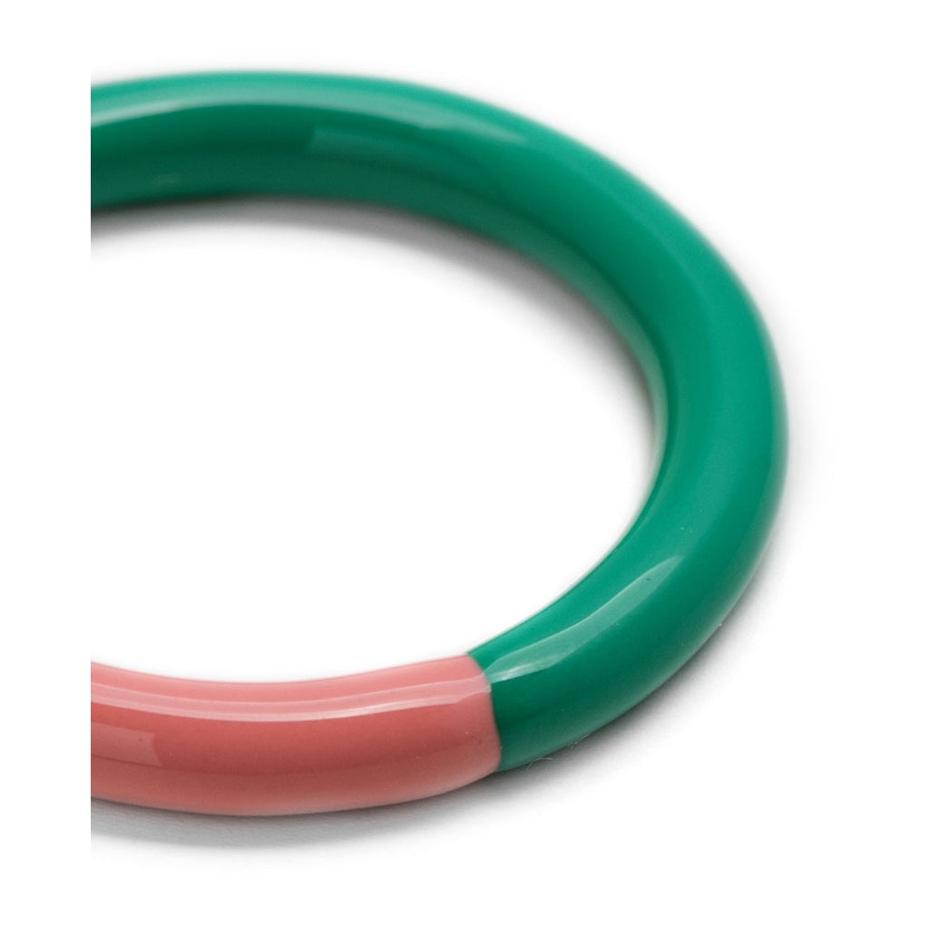 
                  
                    Light Green Burnt Coral Double Color Ring
                  
                