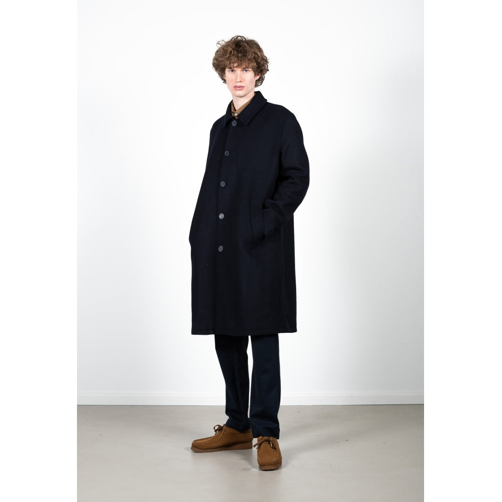 
                  
                    CARLOS Navy Coat
                  
                