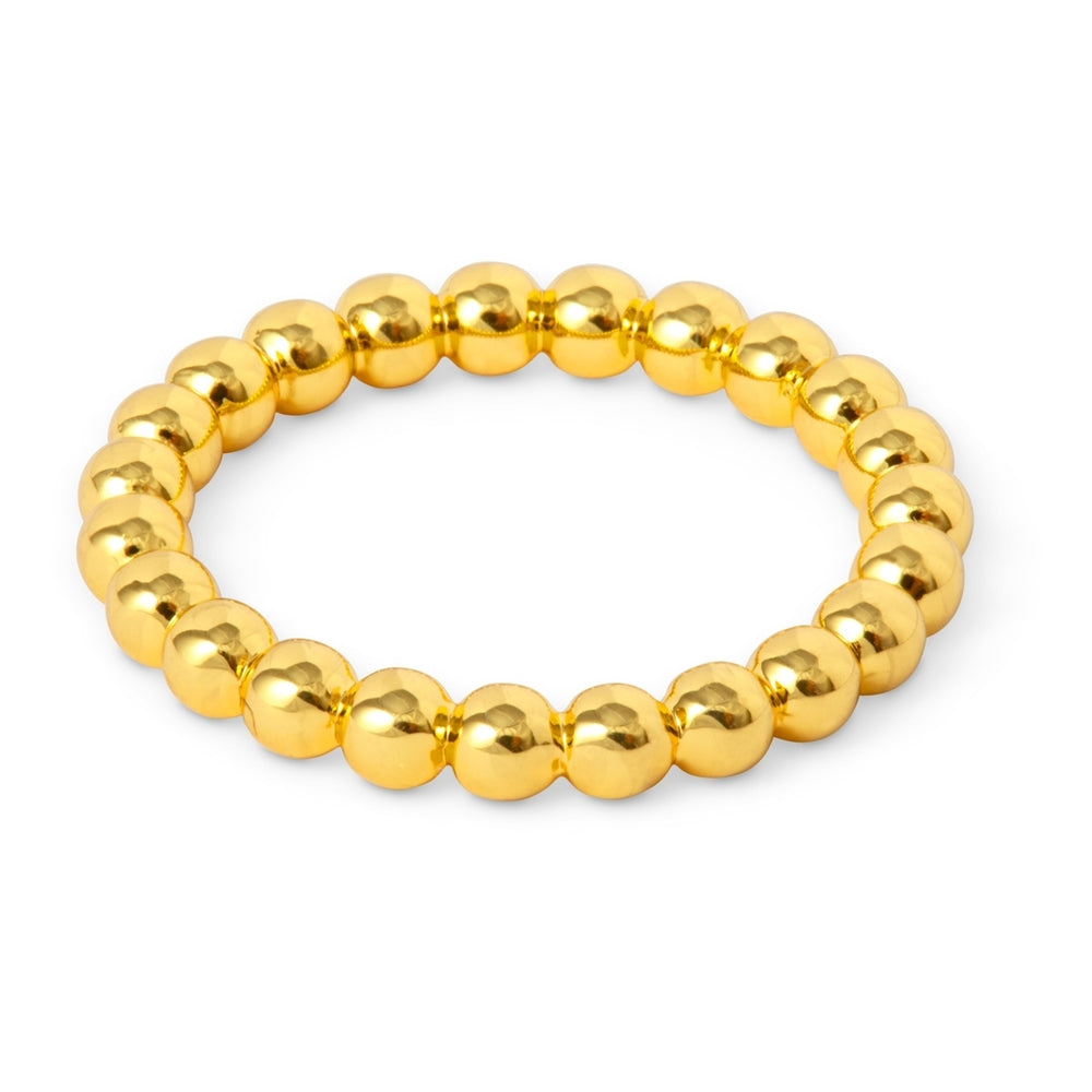 Vergoldeter gebürsteter Ring