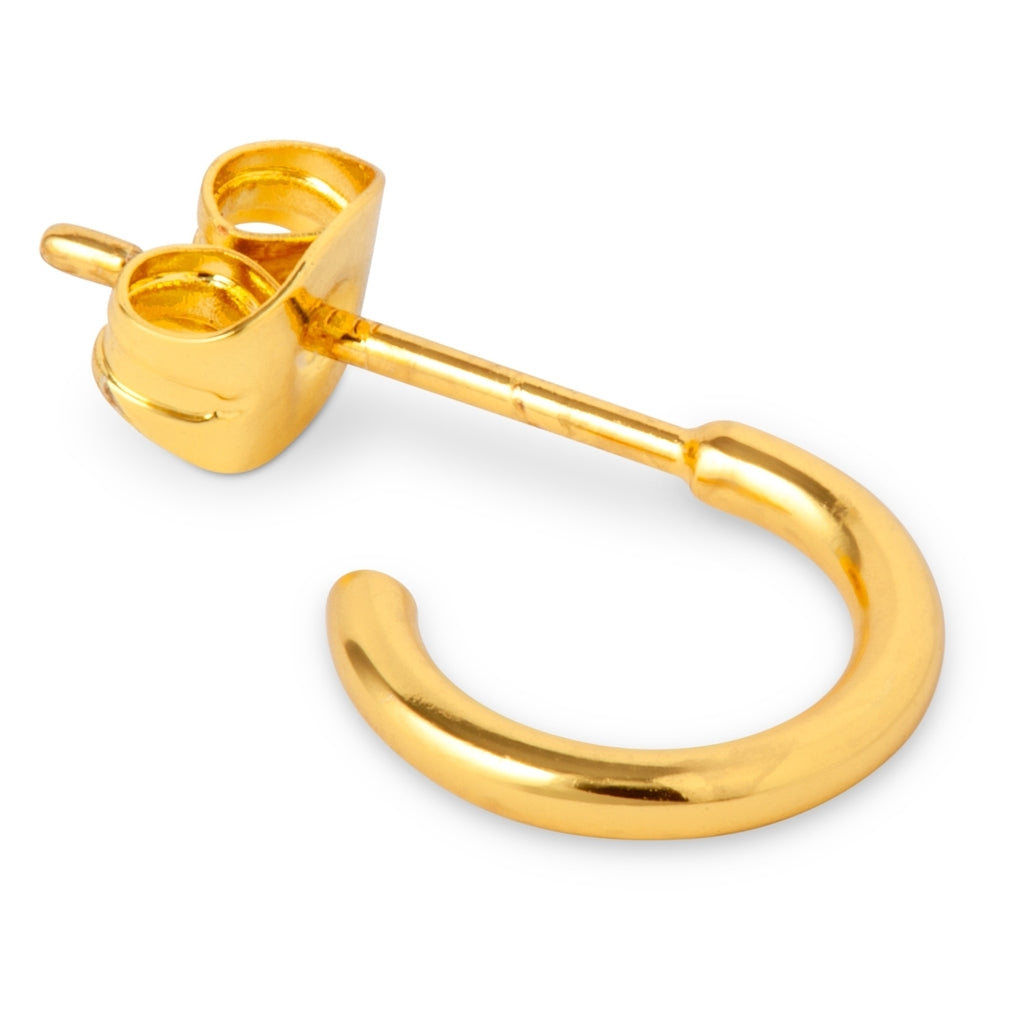 
                  
                    Gold Plated Color Hoop Earring
                  
                