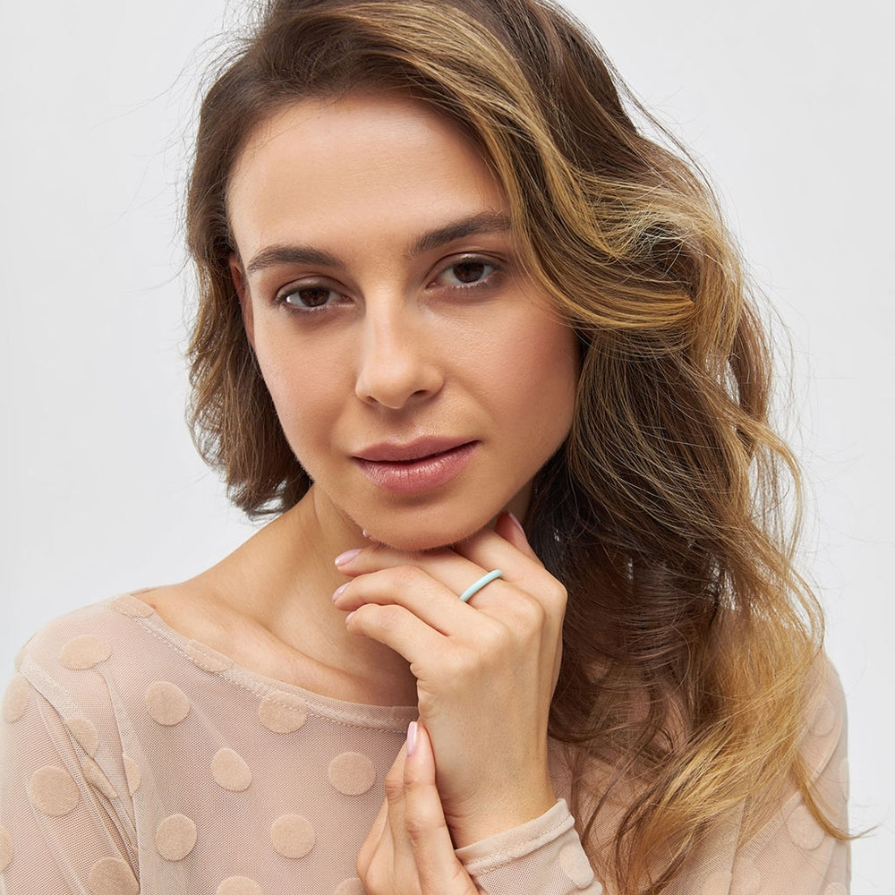 
                  
                    Mintfarbener Ring
                  
                