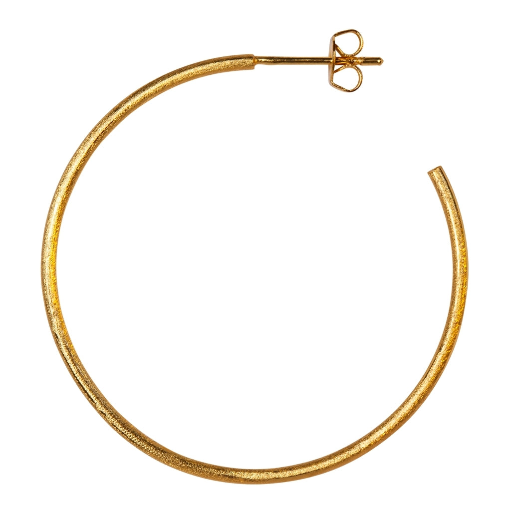 
                  
                    Large Gold Plated Non Hoops Earring Set Of 2
                  
                