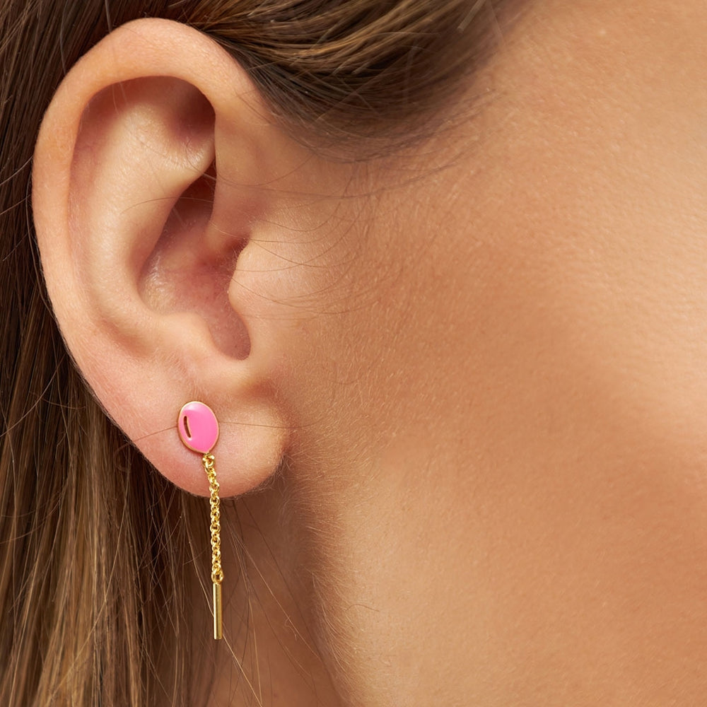 
                  
                    Pink Balloon Earring
                  
                