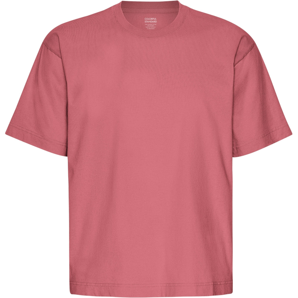 Raspberry Pink Oversized Organic T-Shirt