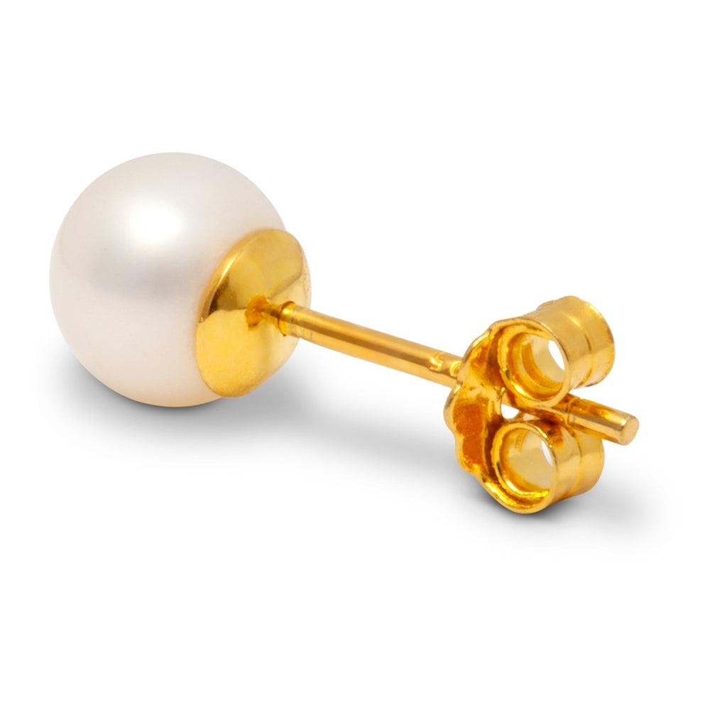 
                  
                    Vergoldeter Kugel-Perlen-Ohrring
                  
                