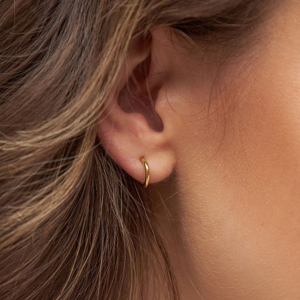 
                  
                    Gold Plated Color Hoop Earring
                  
                