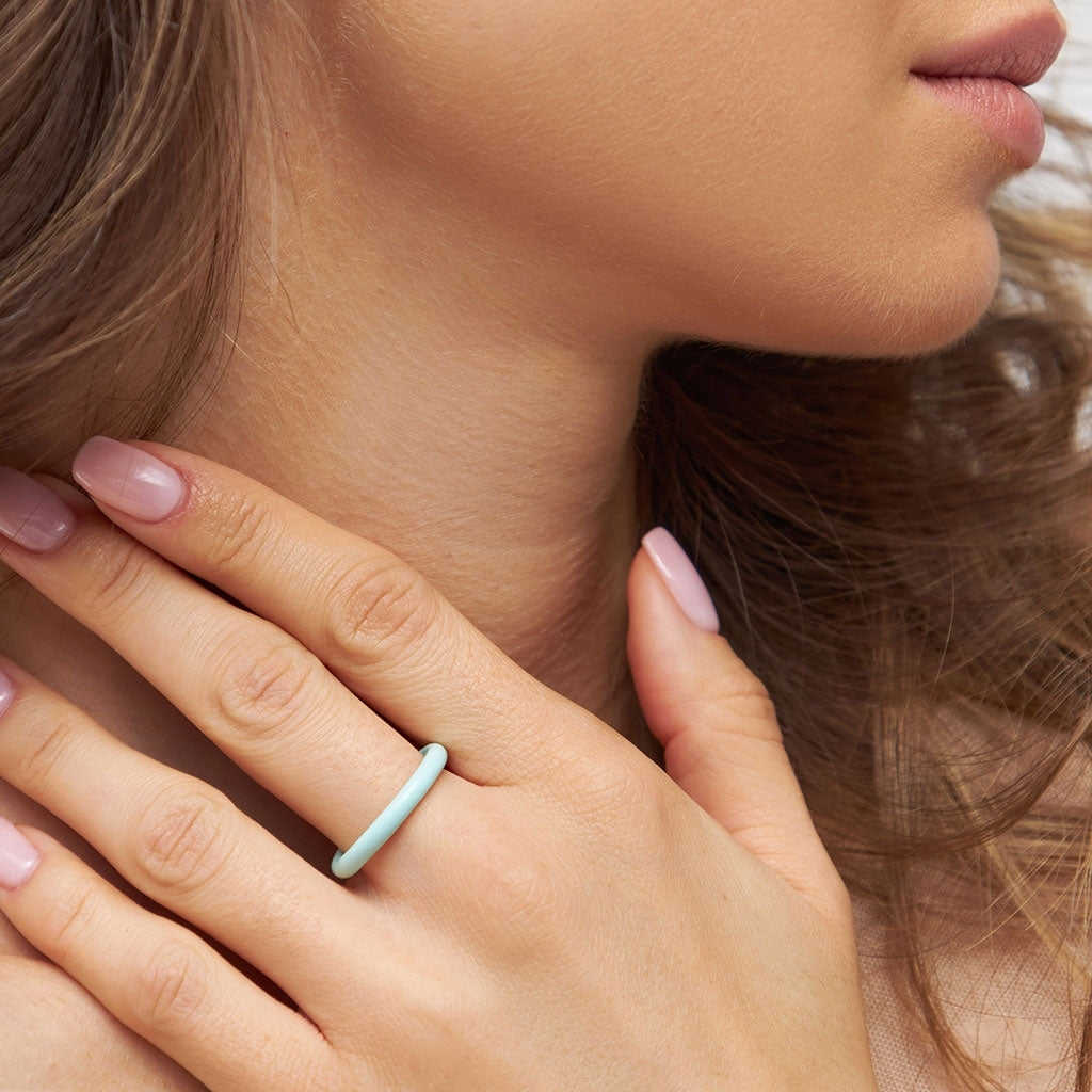 
                  
                    Mintfarbener Ring
                  
                