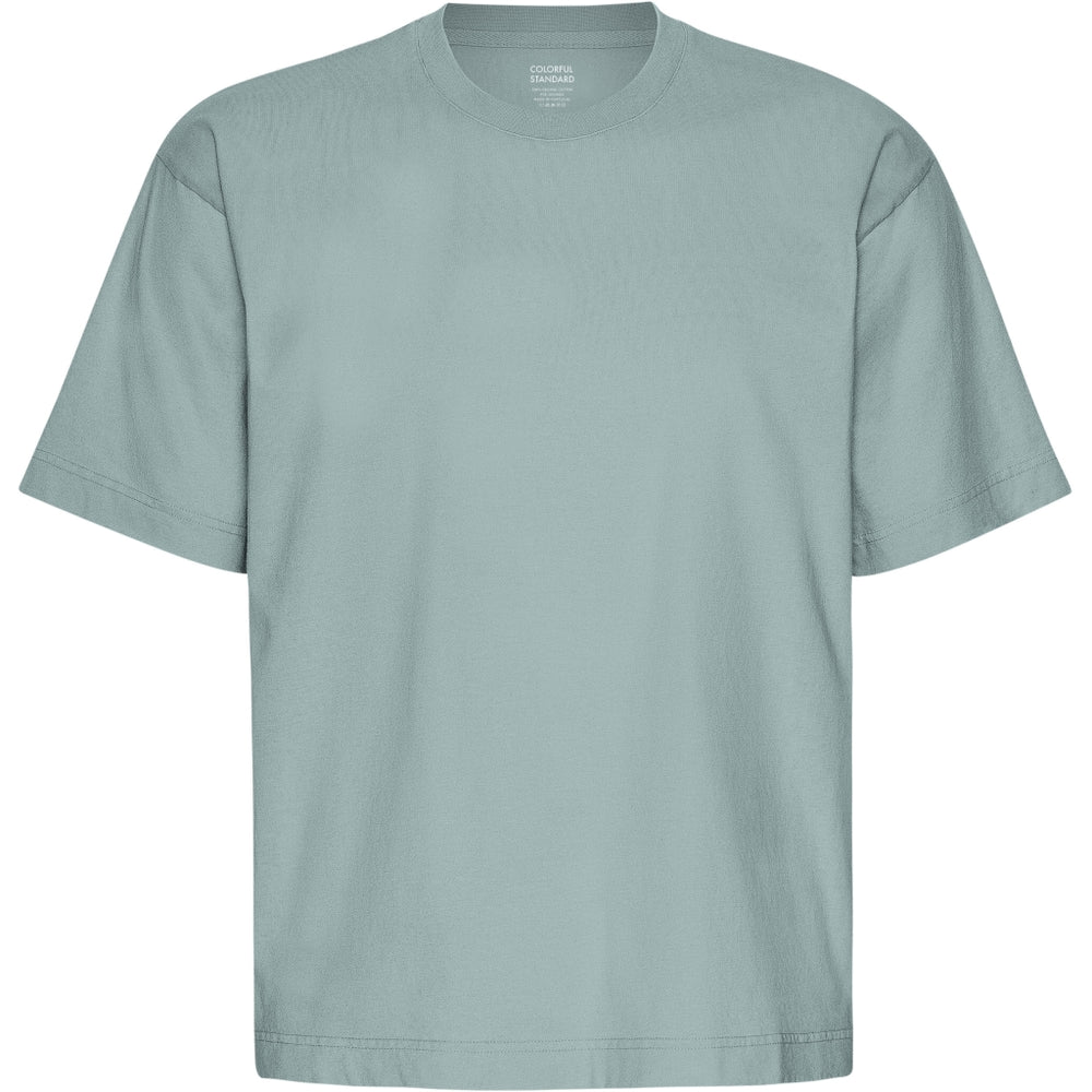 Steel Blue Oversized Organic T-Shirt