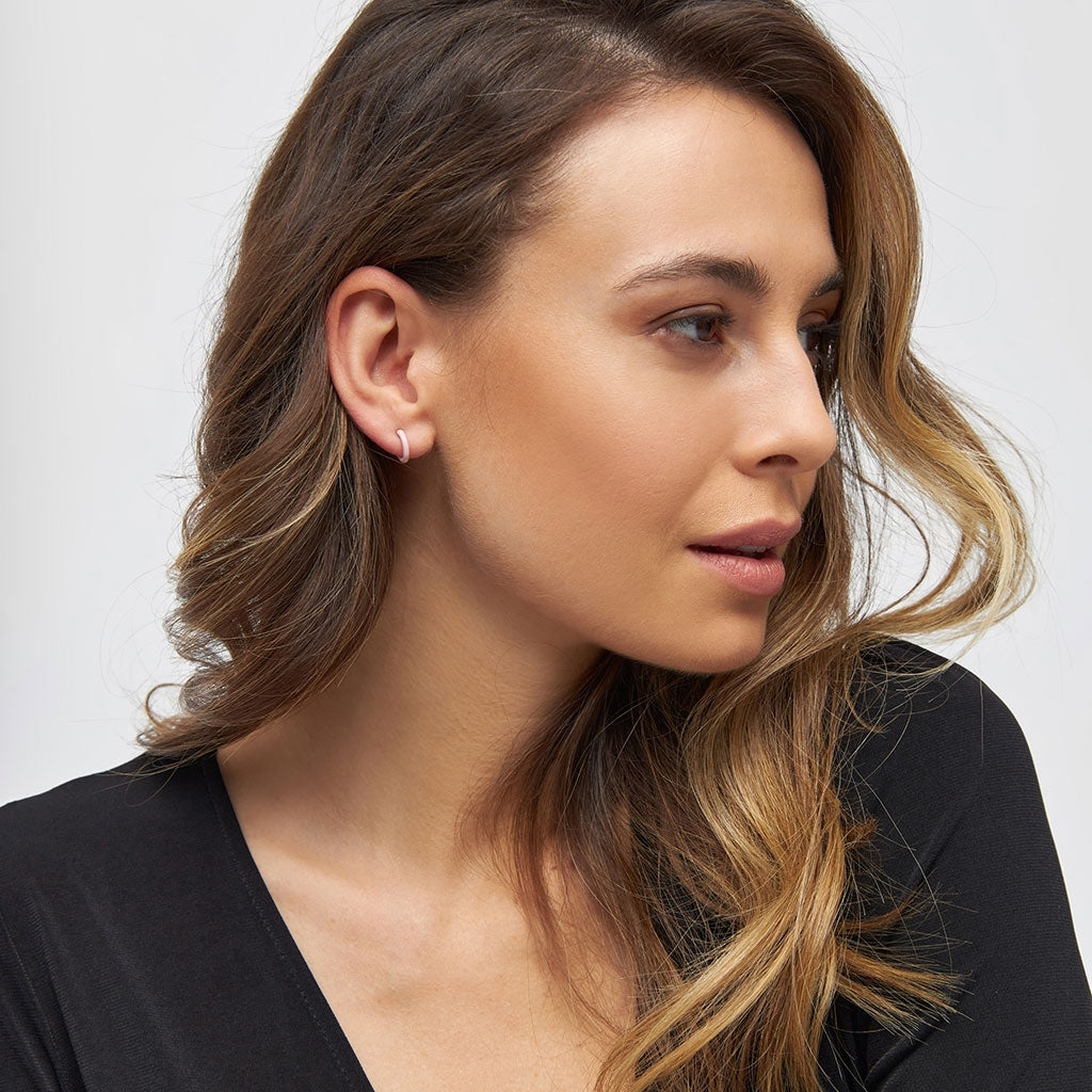 
                  
                    Light Pink Color Hoop Earring
                  
                