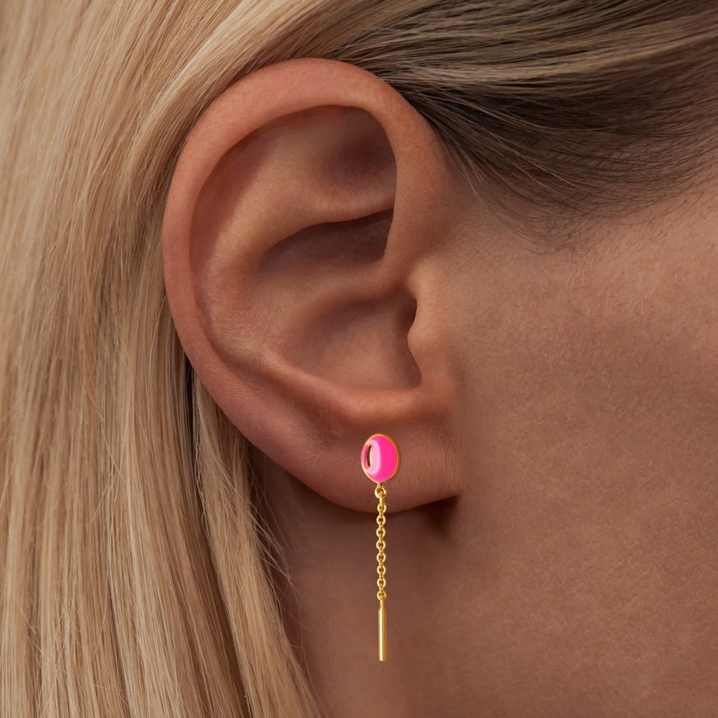 
                  
                    Pink Balloon Earring
                  
                