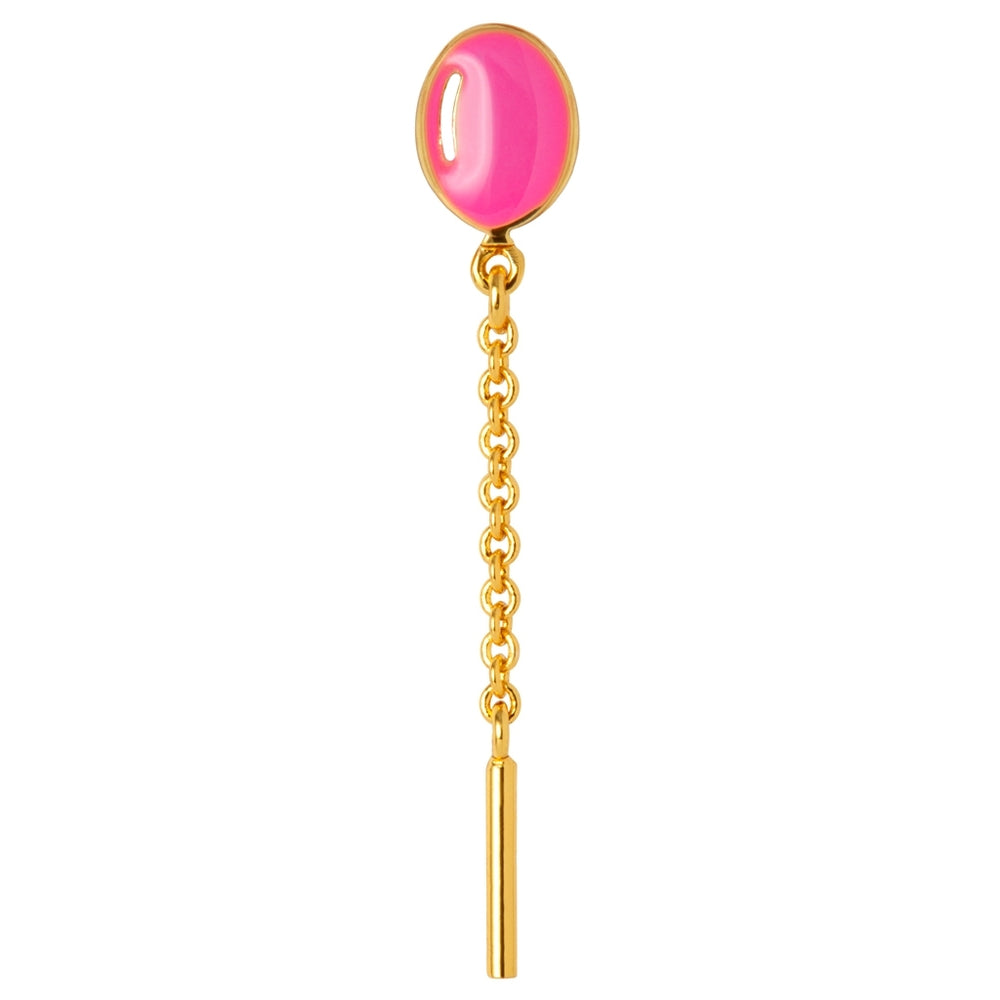 Pink Balloon Earring