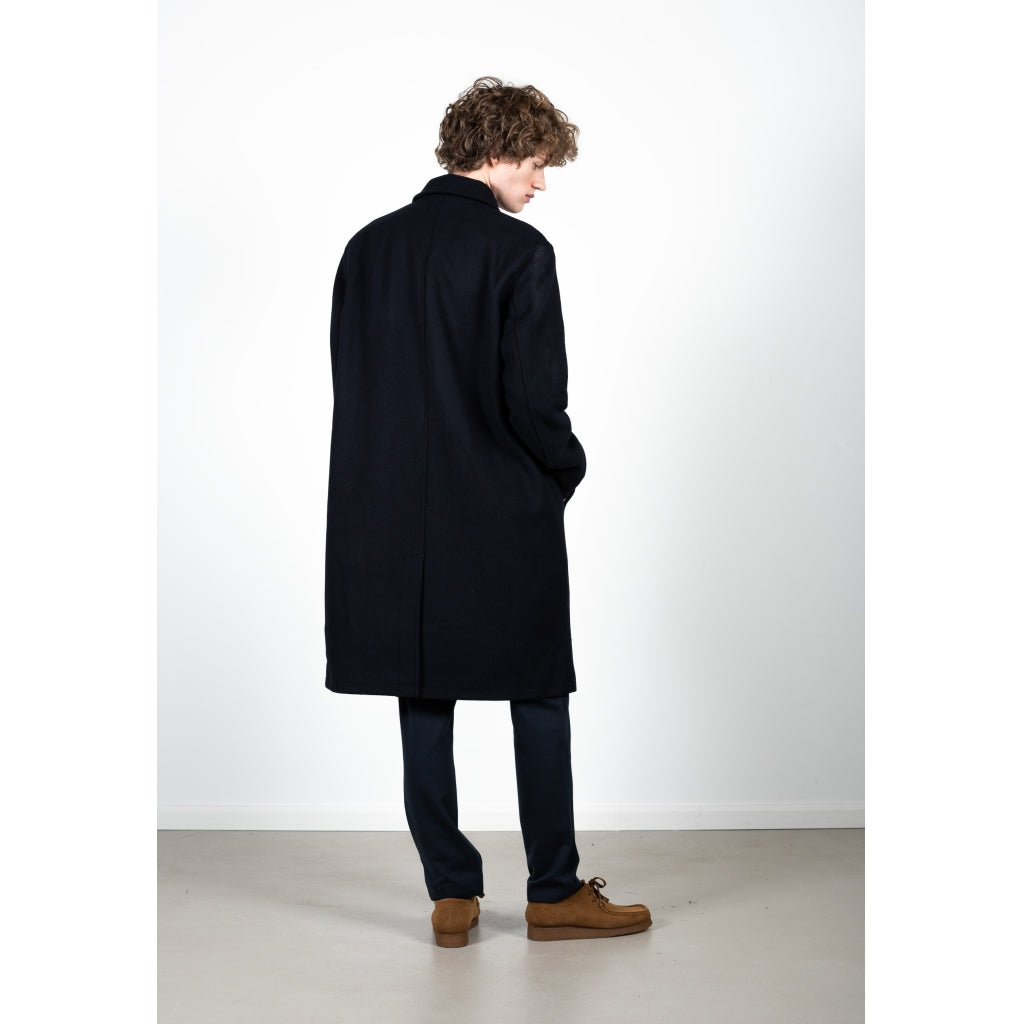 
                  
                    CARLOS Navy Coat
                  
                