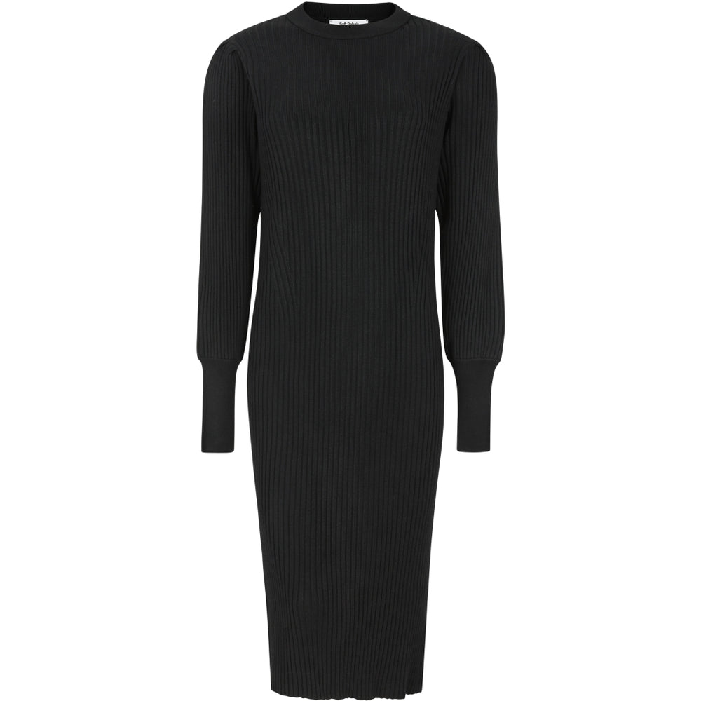 SRNOA Black Knit Dress