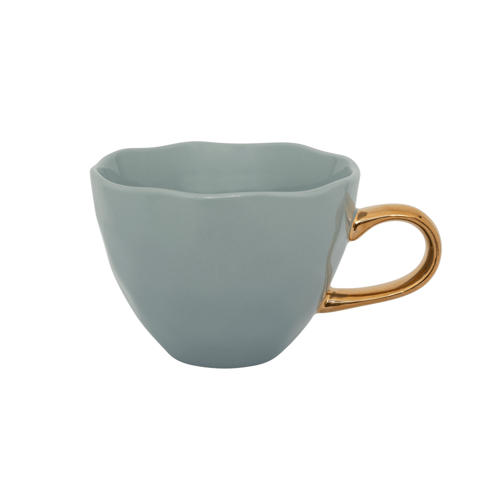 Guten Morgen Cappuccinotasse aus Schiefer