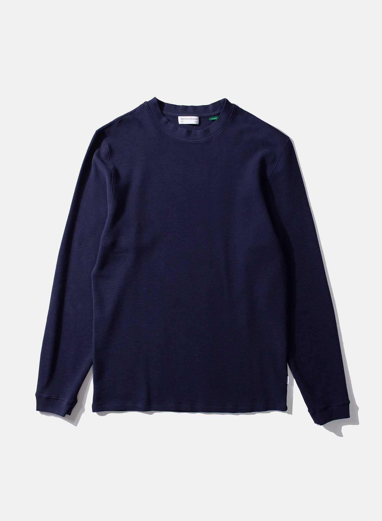 
                  
                    Navy Waffle Jumper
                  
                