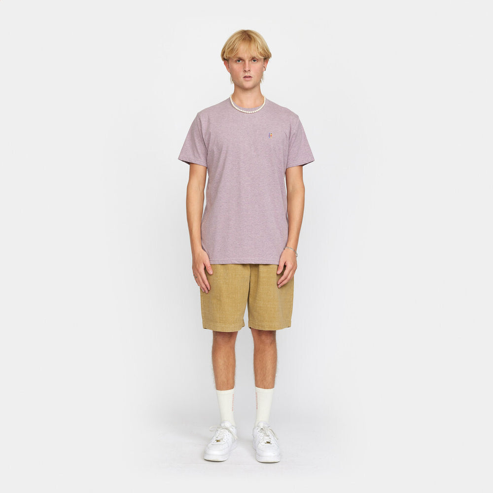 
                  
                    Purple Melange Regular T-Shirt
                  
                