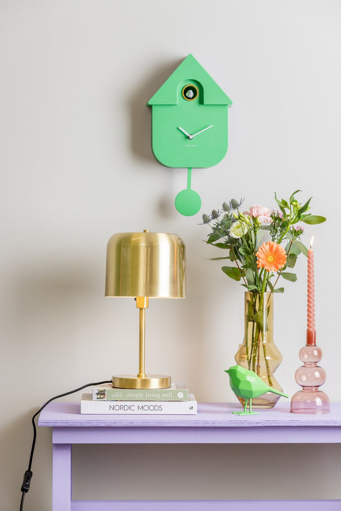 
                  
                    MODERN CUCKOO Bright Green Wall Clock
                  
                