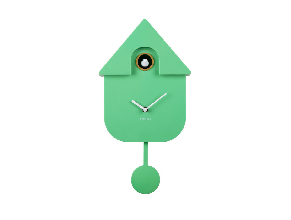 
                  
                    MODERN CUCKOO Bright Green Wall Clock
                  
                