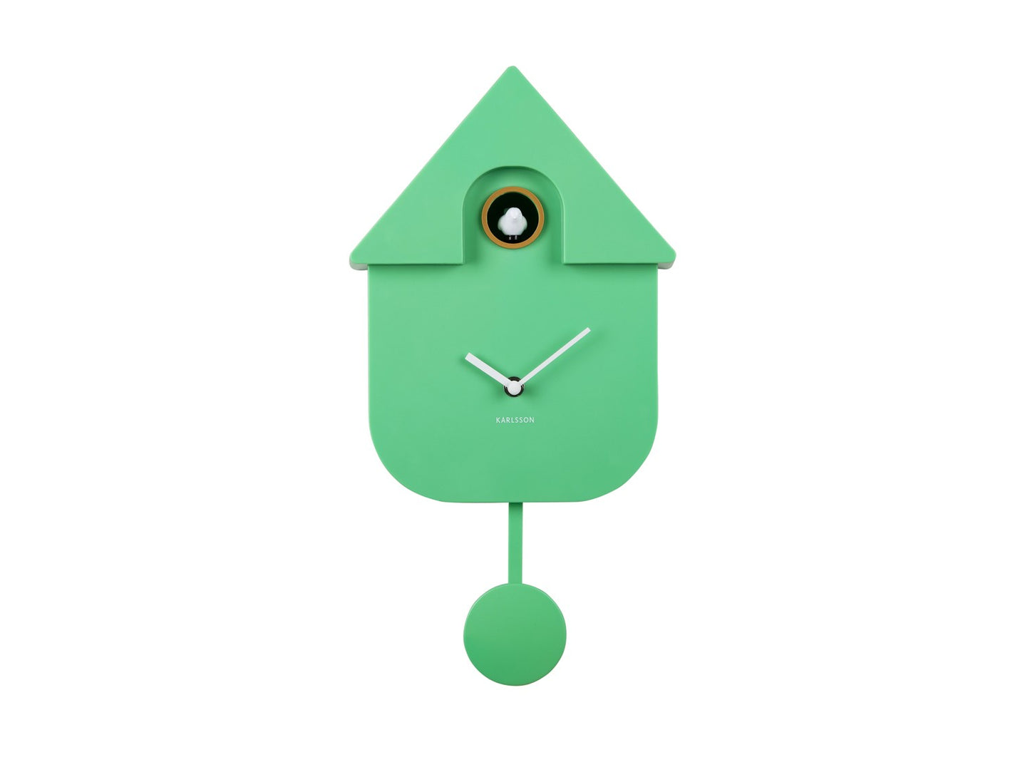 
                  
                    MODERN CUCKOO Bright Green Wall Clock
                  
                