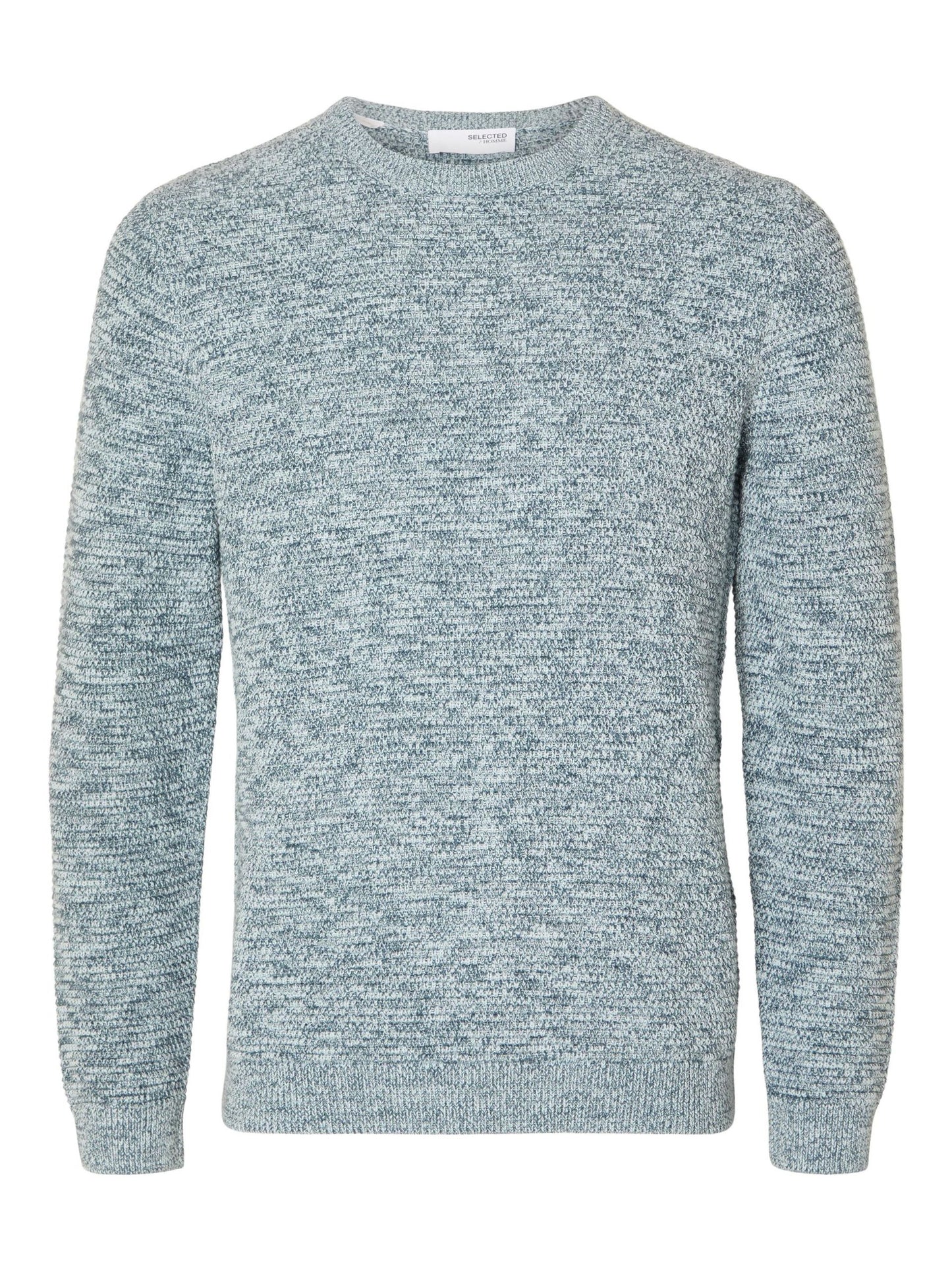 
                  
                    SLHVINCE Cashmere Blue Bering Sea Twist Jumper
                  
                