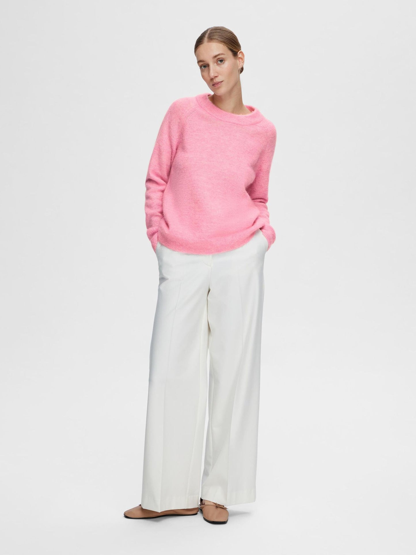 
                  
                    SLFLULU Moonlite Mauve Melange O-Neck Jumper
                  
                