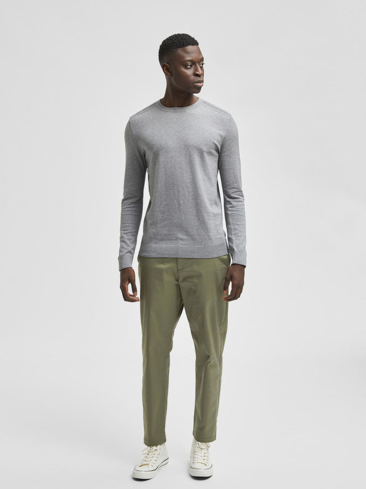 
                  
                    SLHBERG Medium Grey Melange Jumper
                  
                