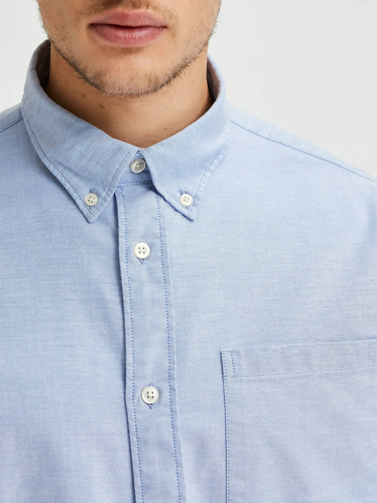 
                  
                    SLHREGRICK-OX Light Blue Shirt
                  
                