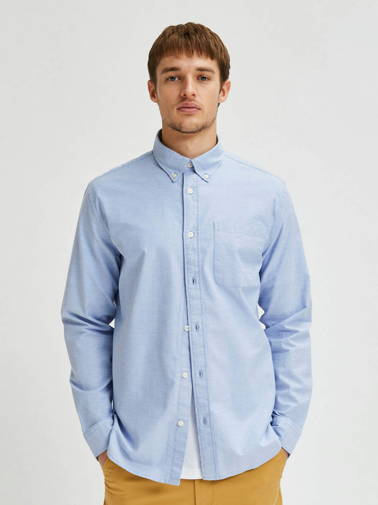 
                  
                    SLHREGRICK-OX Light Blue Shirt
                  
                