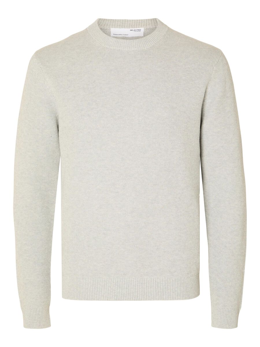 
                  
                    SLHDANE Light Grey Melange Jumper
                  
                