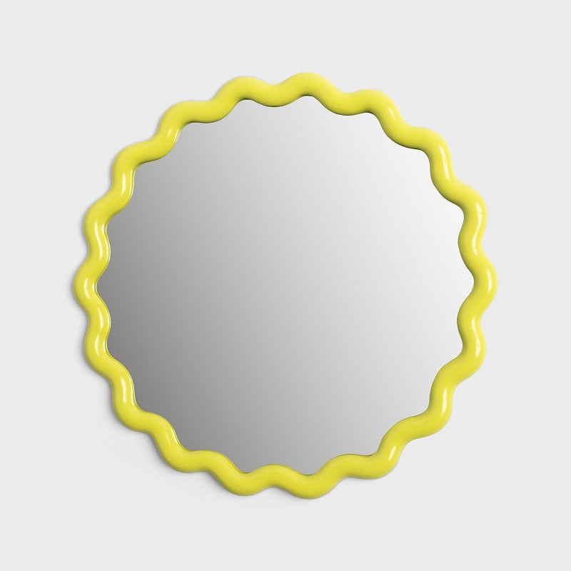 Yellow Zigzag Mirror