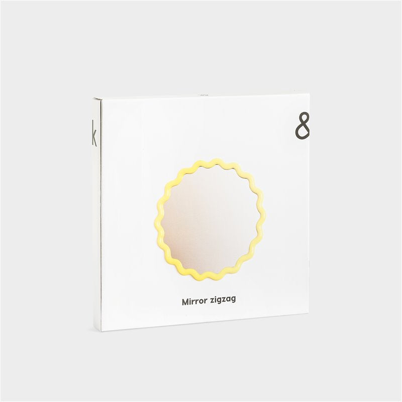 
                  
                    Yellow Zigzag Mirror
                  
                